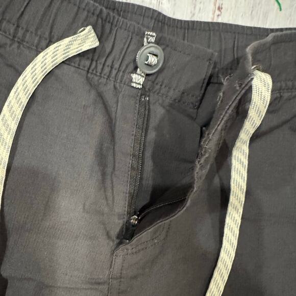 Vuori Ripstop Wide Leg Pant XXS Charcoal Organic Cotton Cropped - Picture 3 of 10